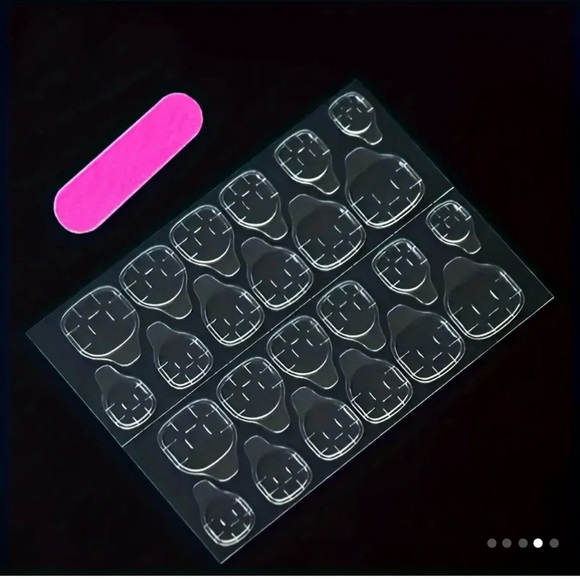 Moody Forest Ombré & Sage Green Press-On Nails – 24 Reusable Nails - Picture 5 of 7